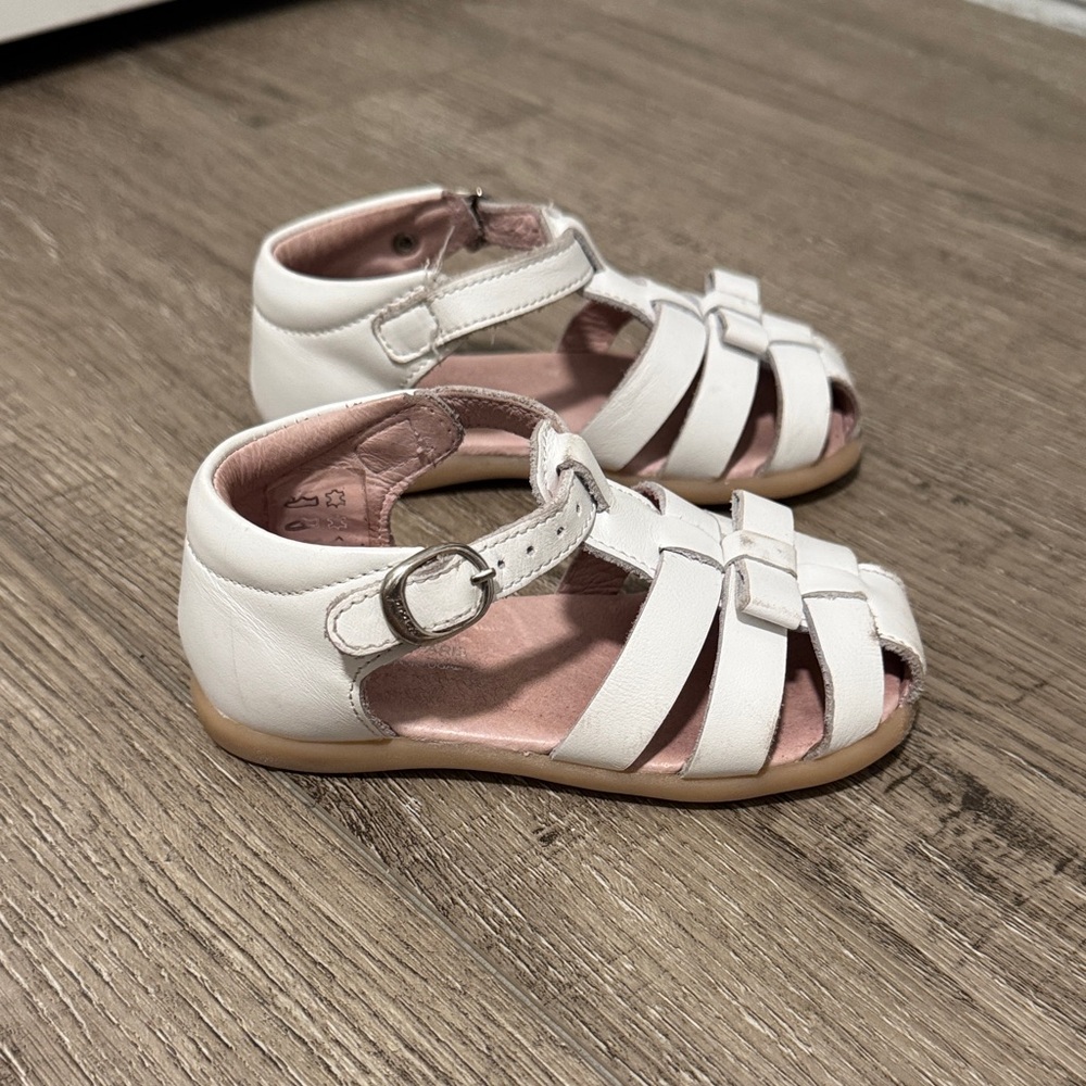 Jacadi White Kids Sandals
